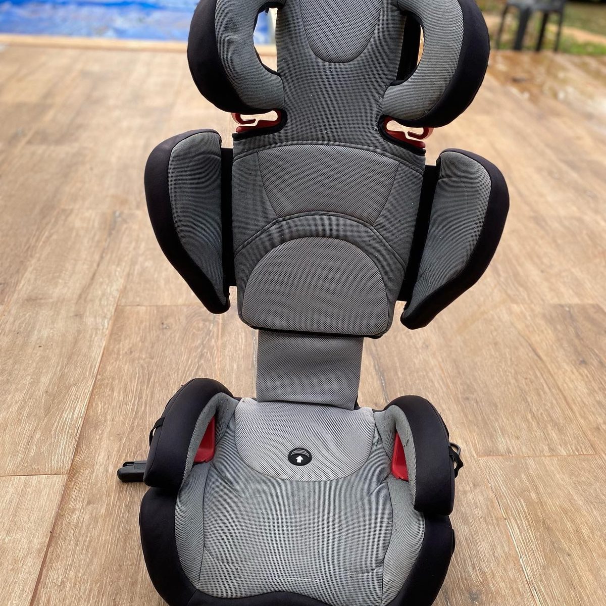 Cadeirinha de bebê higienizada